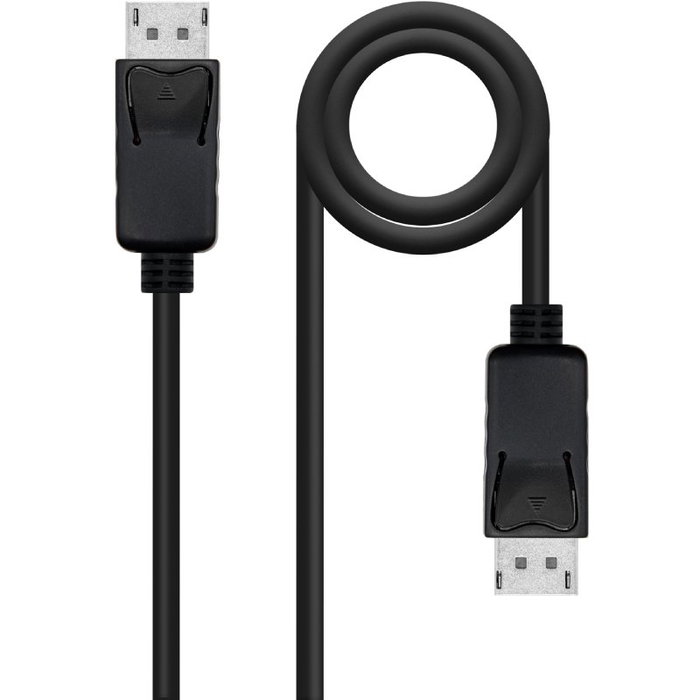 Nanocable Cable DisplayPort 1.2 CCS DP/M a DP/M 2.0m Negro Nanocable Cable DisplayPort 1.2 CCS DP/M a DP/M 2.0m Negro